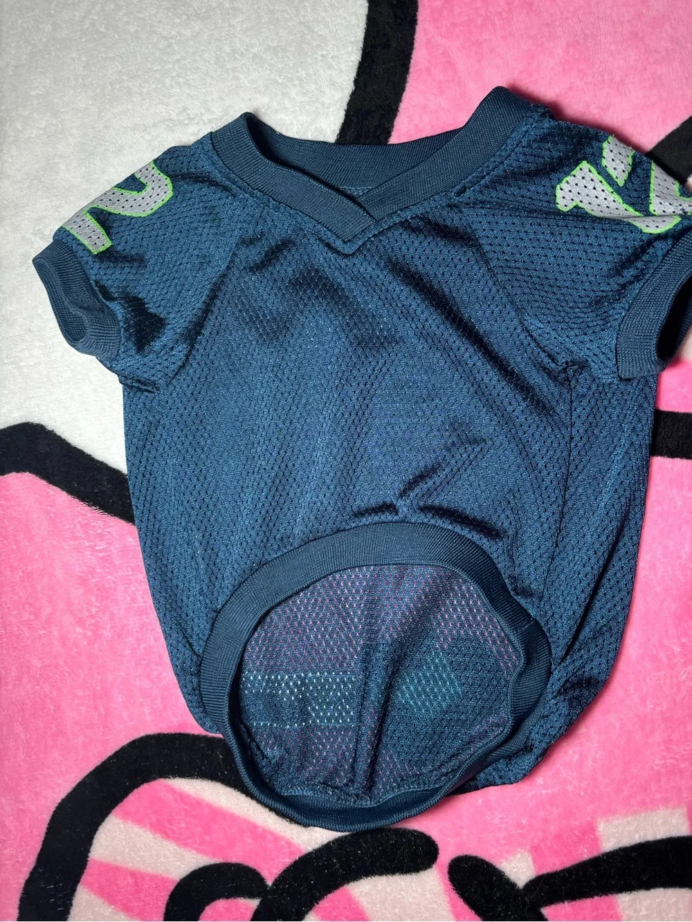 Seattle Seahawks pet jersey